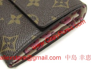 LOUIS VUITTON　ルイヴィトン　モノグラム　LV　財布　ファスナー長札　ポルトフォイユ・サラ　レオパード　ブロンコライユ　M60105
